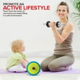 thumbnail image 2 of Modern Innovations Kids Barbell Weight Set, Toy Workout Equipment, Kid Weights for Exercise, Toddler Fun & Fitness (Colorful), 2 of 7