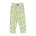thumbnail image 4 of Xecao Rabbit And Carrot (2) Women's Straight Lounge Pajama Pants: The Epitome of Relaxed Sleepwear, 4 of 9