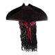 thumbnail image 4 of Sombrero pirata Nicky Bigs Novelties Deluxe con rastas para adulto, 4 of 9