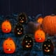 thumbnail image 5 of Xihbxyly Linterna Led de Calabaza, Decoración Festiva de Halloween, Velas Electrónicas Luminosas, Ideal para El Jardín, Regalo Ideal, Plástico Ligero, 1 Pieza, 5 of 7