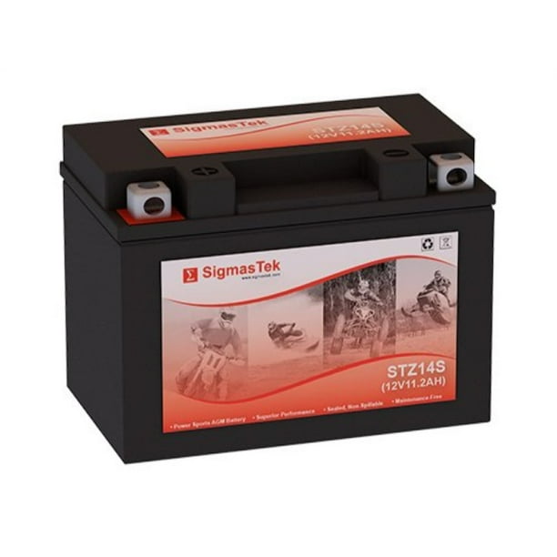 wpz14s motorcycle battery (replacement) - Walmart.com - Walmart.com