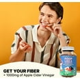 Apple Cider Vinegar Fiber Gummies for Adults, 90 Fiber Supplements