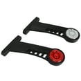 thumbnail image 3 of Truck Side Marker Lamp Trailer Taillight Truck Taillight Signal Light Warning Light 2PCS Dual Color 28LED Truck Side Marker Lamp 24V Warning Signal Light Car Trailer Taillight, 3 of 8