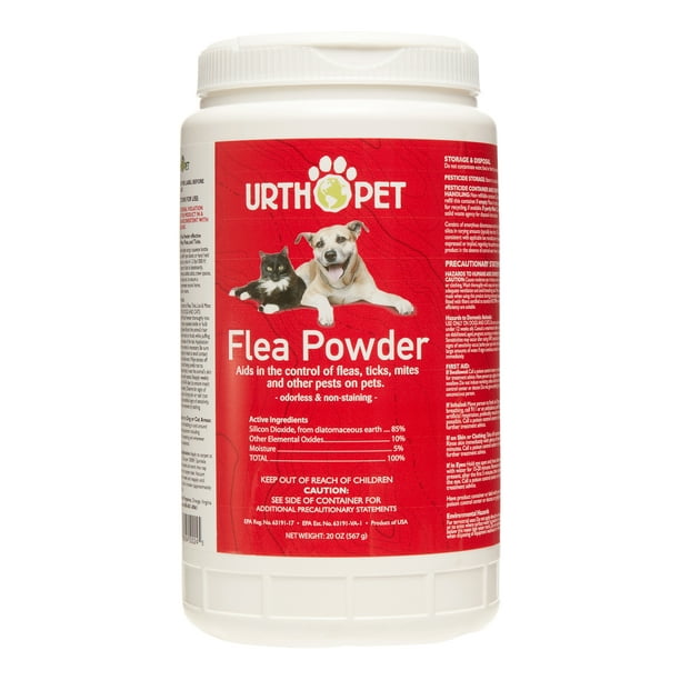 Urth Pet, Flea & Tick Powder 20oz shaker bottle