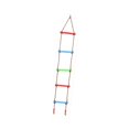 thumbnail image 4 of Escalera de Cuerda para Escalada Baoblaze Con Correas de 5 Secciones para Equipo de Ejercicio en Casa, 4 of 8