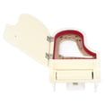 thumbnail image 1 of Miniature Piano Model, Instrument Model Music Gifts With Bench And Case Piano Toy, For Birthday Gift Toys, 1 of 8