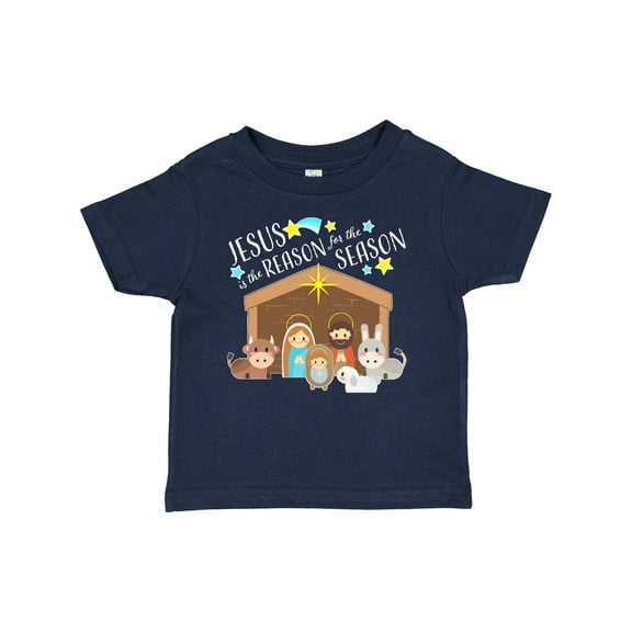 Inktastic Jesus is the Reason for the Season Christmas Nativity Boys or Girls Baby T-Shirt