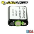 thumbnail image 3 of 3pc Exell 3.6V 800mAh Rechargeable Custom Battery Pack, 3 of 4