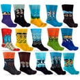 thumbnail image 1 of Calcetines de vestir Caballero Mad Socks SET de 12 pares Calcetines vestir divertidos/Arte, 1 of 6