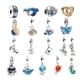 thumbnail image 2 of Charms Pandora 2023 Nuevo En Verano Azul Océano Concha Sirena Pulpo Encantos Colgantes De Viaje 925 Cuentas De Plata Esterlina Ajuste Joyería Original DIY, 2 of 4