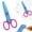 E, variant on Craft Scissors Decorative Edge, #E