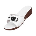 thumbnail image 2 of Orthopedic Wedge Sandals for Women Dressy Summer Comfortable Sandals Casual Slip on Platform Fashion Shoes Ladies Beach Outdoor Slides Slippers, 38, 2 of 6
