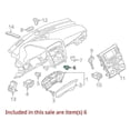 thumbnail image 4 of DG9Z-10B776-AA, DG9T-14C376-ADW, DG9Z10B776BA Car Start Button for Fusion 2013-2016, 4 of 4