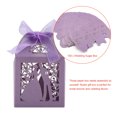 thumbnail image 4 of Cajas de dulces para bodas de 100 piezas, elegantes regalos de chocolate con azúcar para bodas y cumpleaños, Purple Romance, 4 of 8
