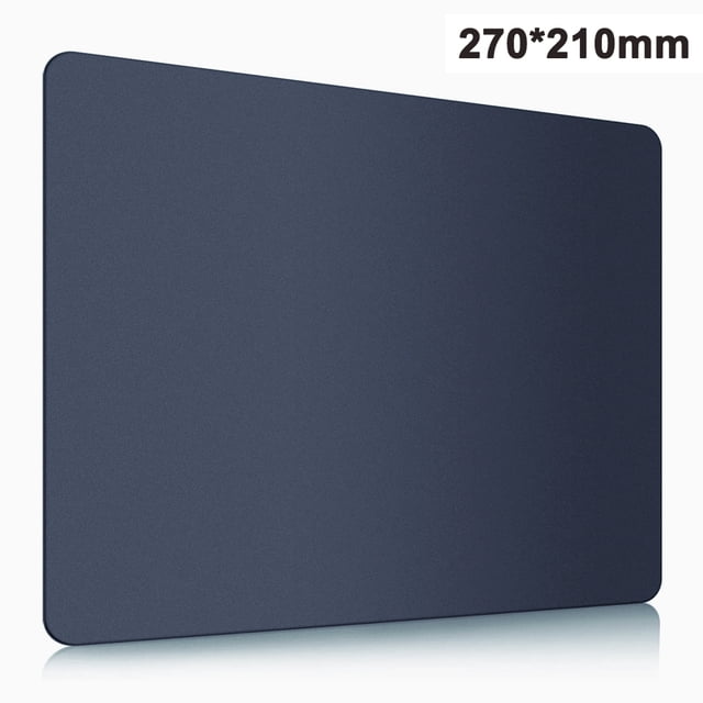 Mouse Pad with Anti-slip Rubber Base, Washable Design, Available for All Types of Mouse, Wired, Wireless, Mechanical, Laser & Optical Dark Blue