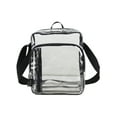 thumbnail image 6 of Eastsport Unisex Clear Stadium Gear Bag, Black, 6 of 6