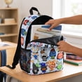 thumbnail image 6 of Animal Hospital School Backpack, Lightweight Waterproof Bookbag with Adjustable Straps, Durable Travel Bag for Daily Commute and Outdoor Activities, 6 of 8