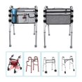 thumbnail image 6 of SupreGear Walker Bag, Rollator Wheelchair Storage Pouch with Cup Holder, Water-Resistant Nylon, Gray, 6 of 8