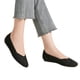 thumbnail image 1 of Zapatos Planos Malla Ballet Informales Punto para Mujer Antideslizantes Uso Diario, 1 of 9