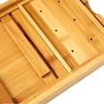 thumbnail image 7 of Vaiyer Bamboo Bathtub Tray Caddy Wooden Bath Tray Table w/ Extending Sides Reading Rack Tablet Holder Mobile Tray and, 7 of 7