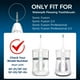thumbnail image 2 of Cabezales de repuesto para cepillos de dientes FitMount, paquete de 6, WaterPik, 2 of 6