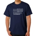 thumbnail image 1 of Men's Word Art T-shirt - Glory Hallelujah Flag, 1 of 2