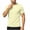 Yellow, variant on SAWOBUUN Mens Quick Dry Athletic T-Shirt Short Sleeve Moisture Wicking Workout Top Lightweight Breathable Stretch Gym Running Tee