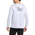thumbnail image 3 of fatyb Men's Hooded Sun Protection Shirts Long Sleeve Outdoor Hoodies Mens Lightweight Athletic Tops, 3 of 5