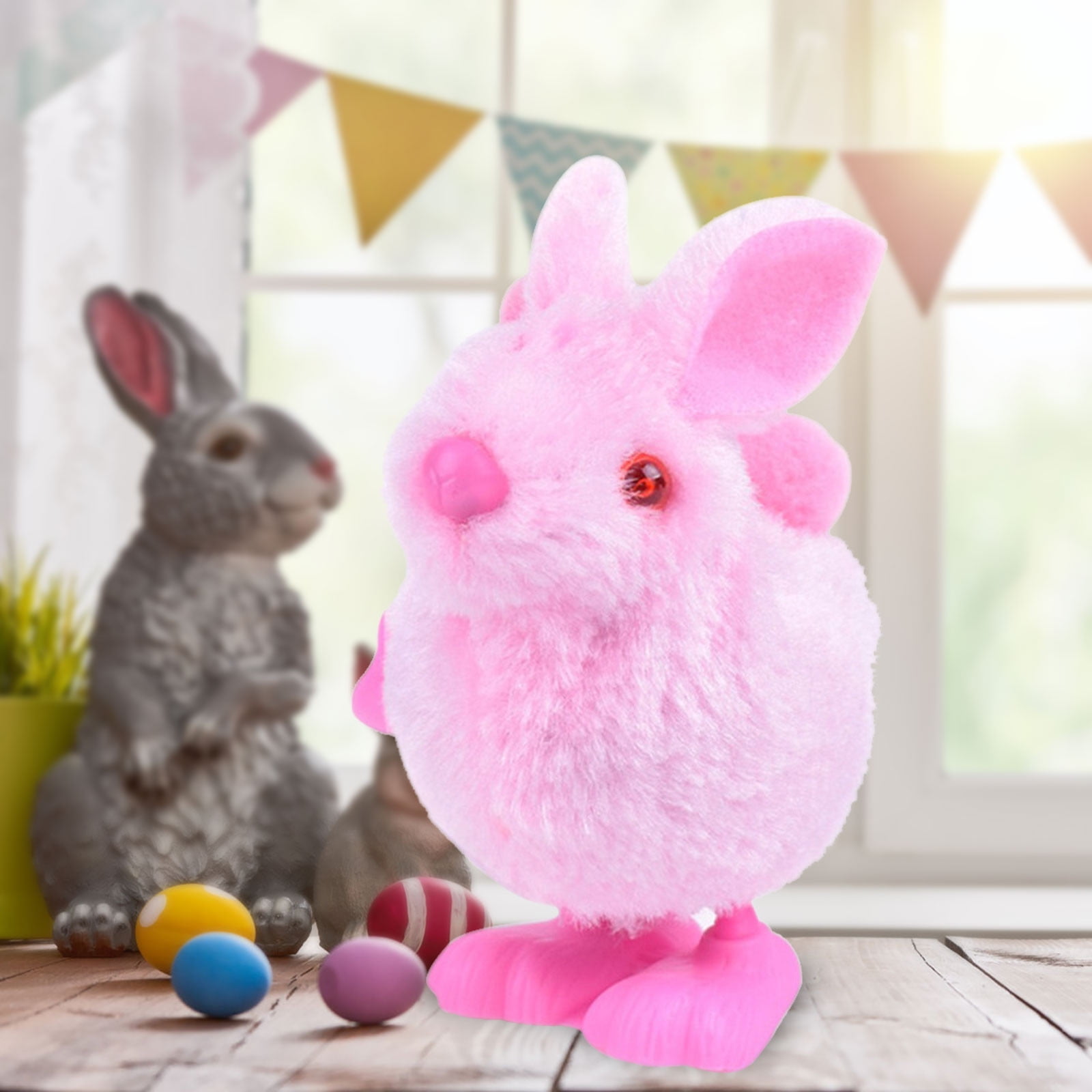 Amazon.com: A-SZCXTOP Electronic Plush Hopping Rabbit Toys