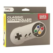 TTX SNES - Controller - Wired - Super Famicom Style - Grey - Retail Packaging