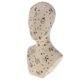 thumbnail image 1 of Cabezal de bloque de 21 para pelucas shamjiam maniquí exhibición de joyería cabeza de maniquí de lona, 1 of 8