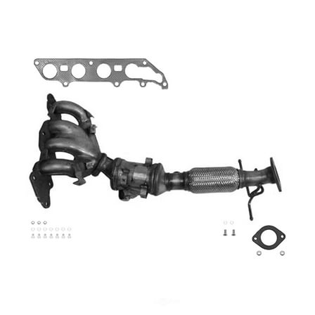 AP 641406 Catalytic Converter with Integrated Exhaust Manifold Fits select: 2004-2009 MAZDA 3