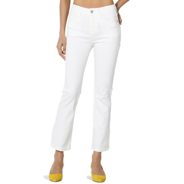 bootcut jeans with crop top