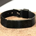 thumbnail image 3 of Apartment Manager Black Shark Mesh Bracelet Graduation Inspirational Confidence Future Someday, 3 of 3