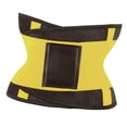 thumbnail image 2 of Faja moldeadora de cintura para mujer, moldeadora de abdomen y pérdida de peso Amarillo 2XL, 2 of 7