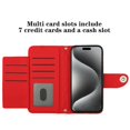 thumbnail image 5 of compatible iPhone 15 Plus Rhombic Texture Flip Leather Phone Case with Lanyard Cheap and fine, 5 of 5