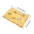 thumbnail image 3 of FYTPOV Cat Bed Dog Crate Pad, Cute Printed Dog Mat, Washable Crate Mat for Small Dogs and Indoor Cats, Warm Plush Dog Kennel Pad Cat Carrier Mat, 3 of 5