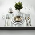 thumbnail image 5 of Dainty Home Set of 6 Placemats | Elegant and Durable | 12x18 in PVC Non-Slip Washable Place Mats | Tear-Resistant Heat | Resistant Placemats, 5 of 9