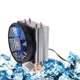 thumbnail image 4 of Gieenan CPU Cooler Master 2 Pure Copper Heat-pipes Fan with Blue Light Freeze Tower Cooling System with PWM Fans, 4 of 13