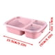 thumbnail image 2 of Promotion!Maojin Fiambrera reutilizable de 3 compartimentos, cajas de contenedores de almacenamiento de alimentos divididos de plástico, 2 of 2