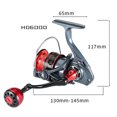 thumbnail image 4 of Carrete Baitcasting pesca Baitcasting estable rueda para artes de pesca (HD6000) Ndcxsfigh Para Estrenar, 4 of 9