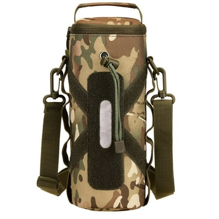 

1000ml Dual-purpose Water Bottle Bag Travel Water Bottle Cover Shoulder Bag Large Travel Small Messenger Bag