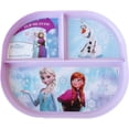 thumbnail image 2 of Disney Frozen 2-Sided Plate - Dishwasher Safe Toddler Plate, 2 of 5