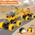 thumbnail image 4 of Camiones LUDILO desarma 4 unidades de Construction Toys para niños de 4 años, 4 of 7