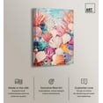 thumbnail image 2 of Oceanic Shells I Canvas Modern Color Abstract by Art Remedy, Gallery Wrapped, 36" x 54", 2 of 7