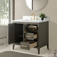 thumbnail image 4 of Vanity Art 36” Single Sink Bathroom Vanity Cabinet with Ceramic Countertop, 4 of 10