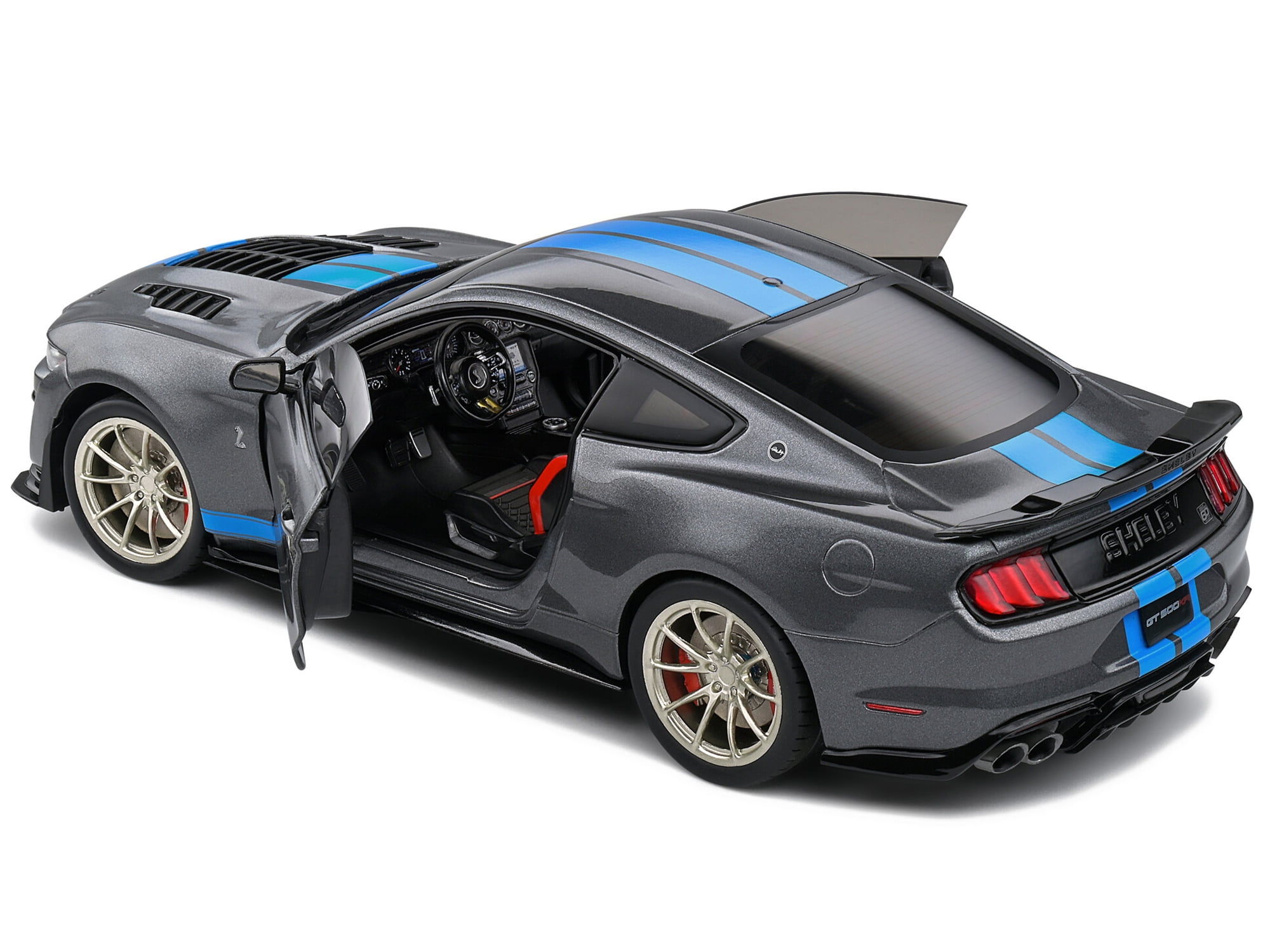 1/18 Solido 2022 Ford Mustang Shelby GT500 Code Red (Black