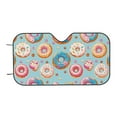 thumbnail image 7 of Balery Colorful Donut Print Car Windshield Sun Shade,Windshield Sunshade for Car Pickup Truck SUV Accessories-Small, 7 of 7