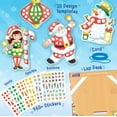 thumbnail image 2 of Kit de manualidades Imagimake Mirror Mosaic pegatinas navideñas, 2 of 9