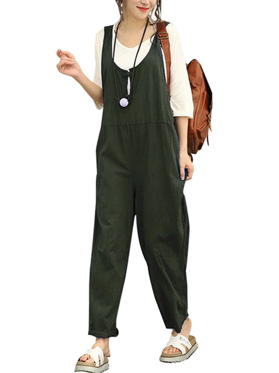 linen overalls women